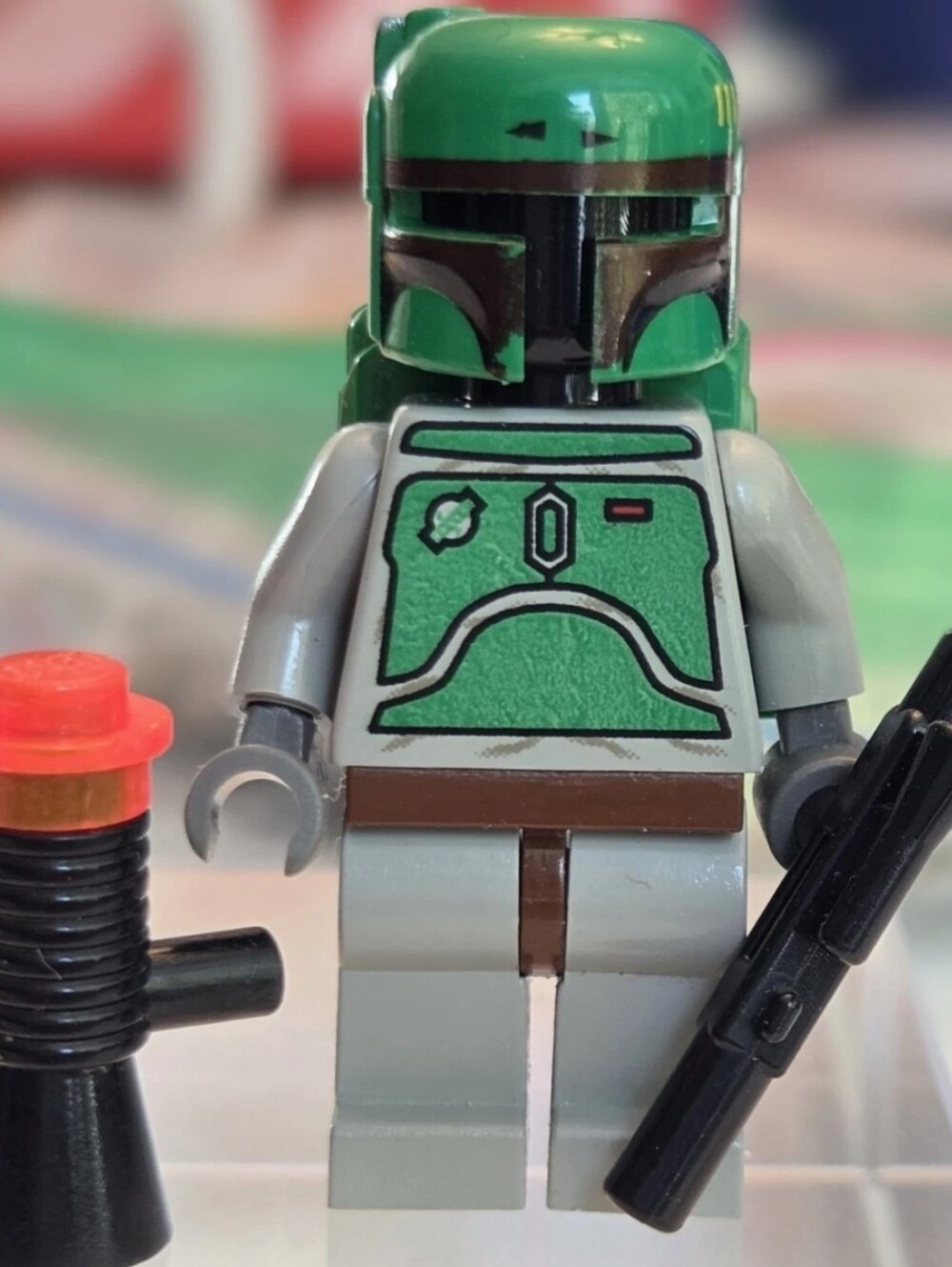 LEGO Star Wars Classic Boba Fett Minifigure Mini Fig Gun From Sets 6209 6210